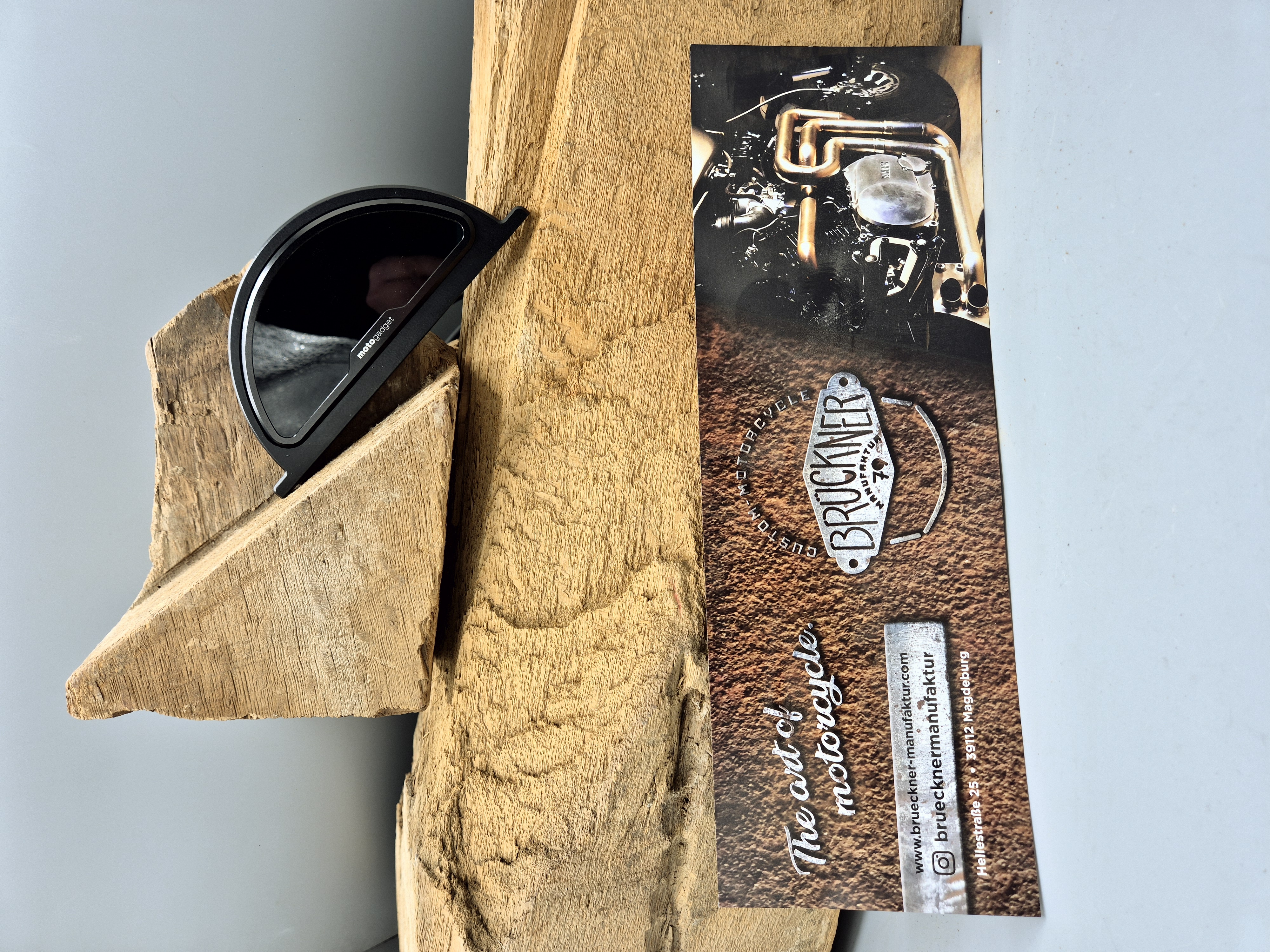 Tacholeiste für motogadget pro schwarz BMW  Yamaha 