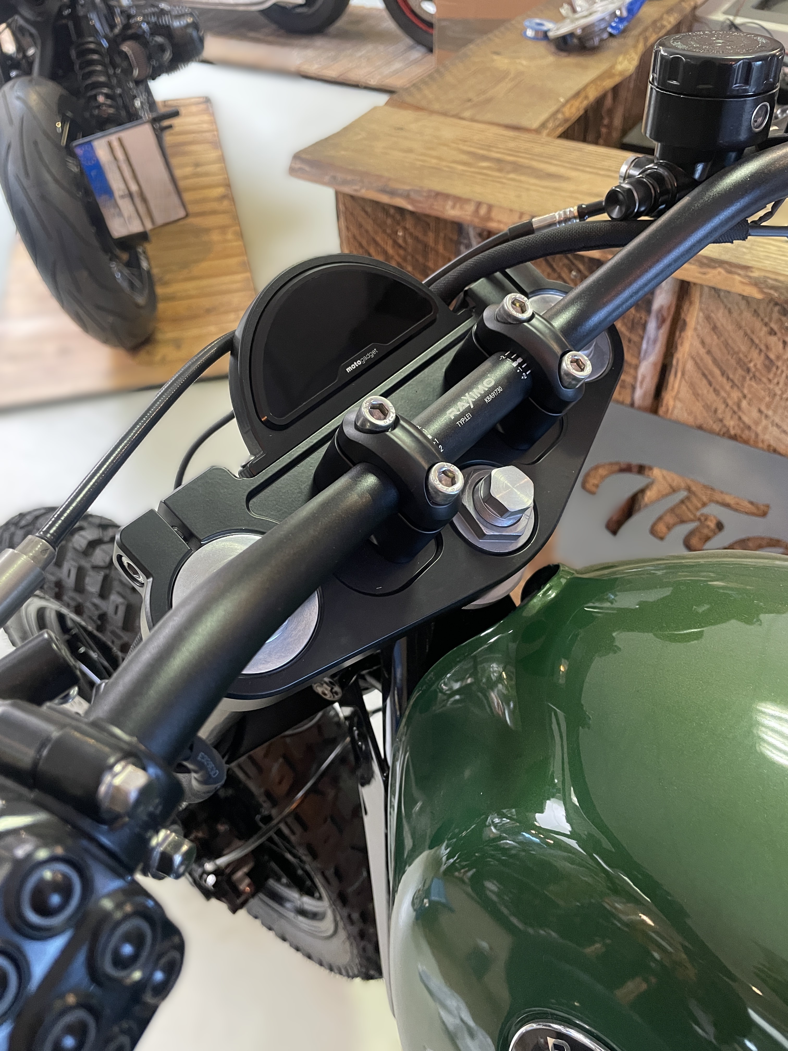 Tachohalter für motoscope pro