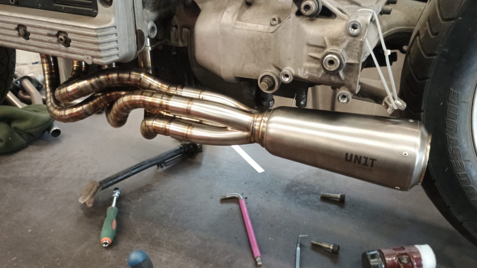 Krümmeranlage BMW K100 Twist 