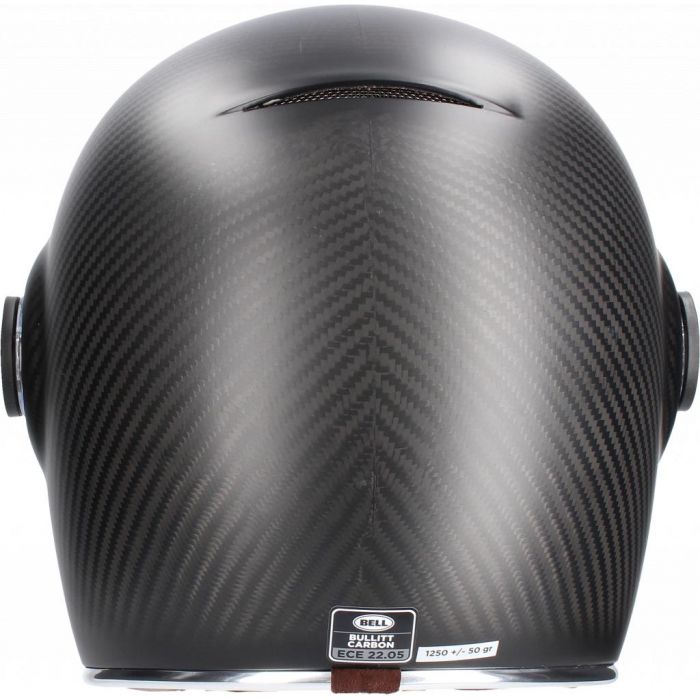 Bullitt Carbon Solid Intergralhelm in Matt Carbon Schwarz