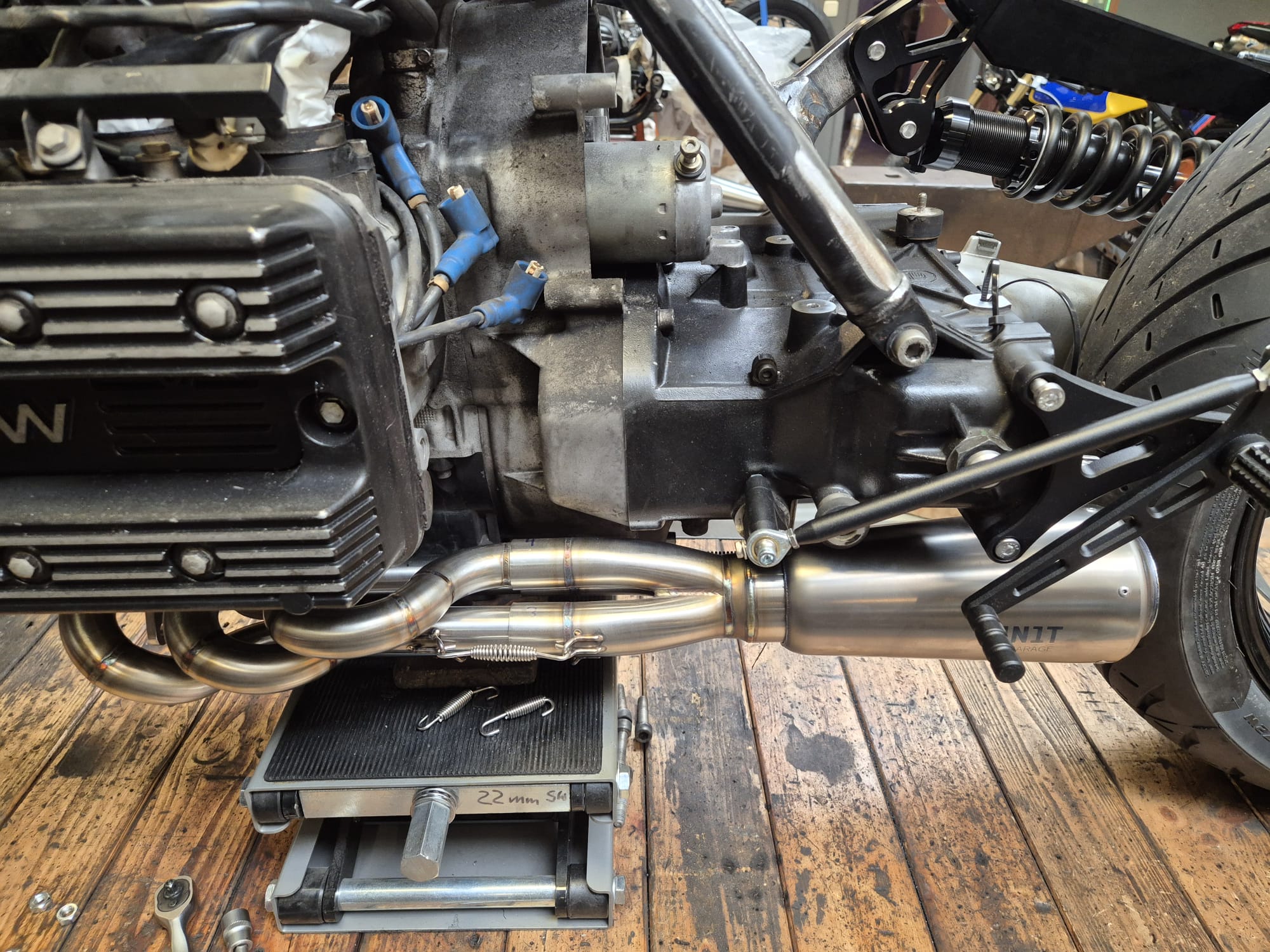 Krümmeranlage BMW K100 Orgel