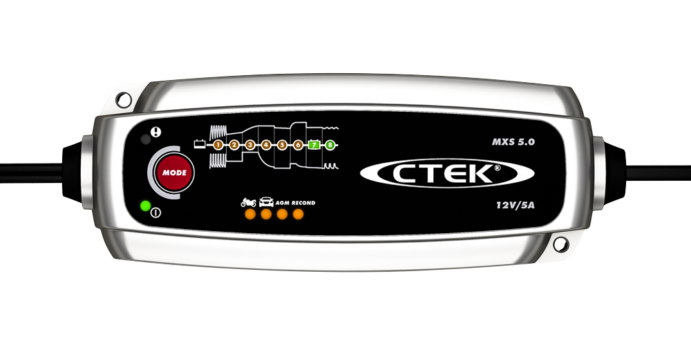 CTEK MXS 5.0 Ladegerät für Blei-Säure-Batterien