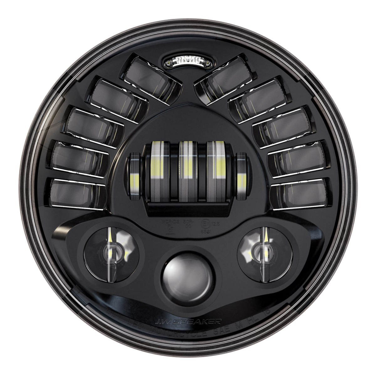 7" LED-Scheinwerfer mit adaptivem Kurvenlicht – J.W. Speaker