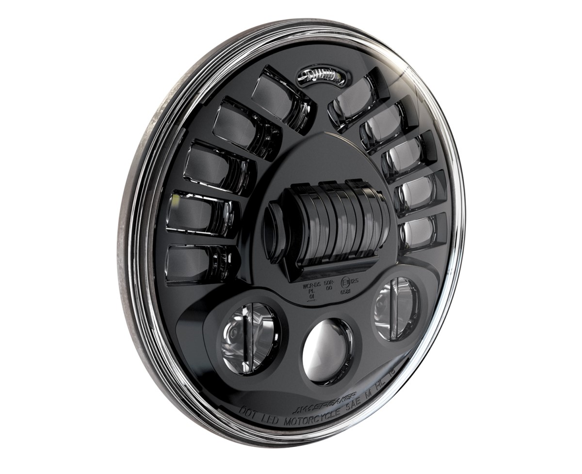 7" LED-Scheinwerfer mit adaptivem Kurvenlicht – J.W. Speaker