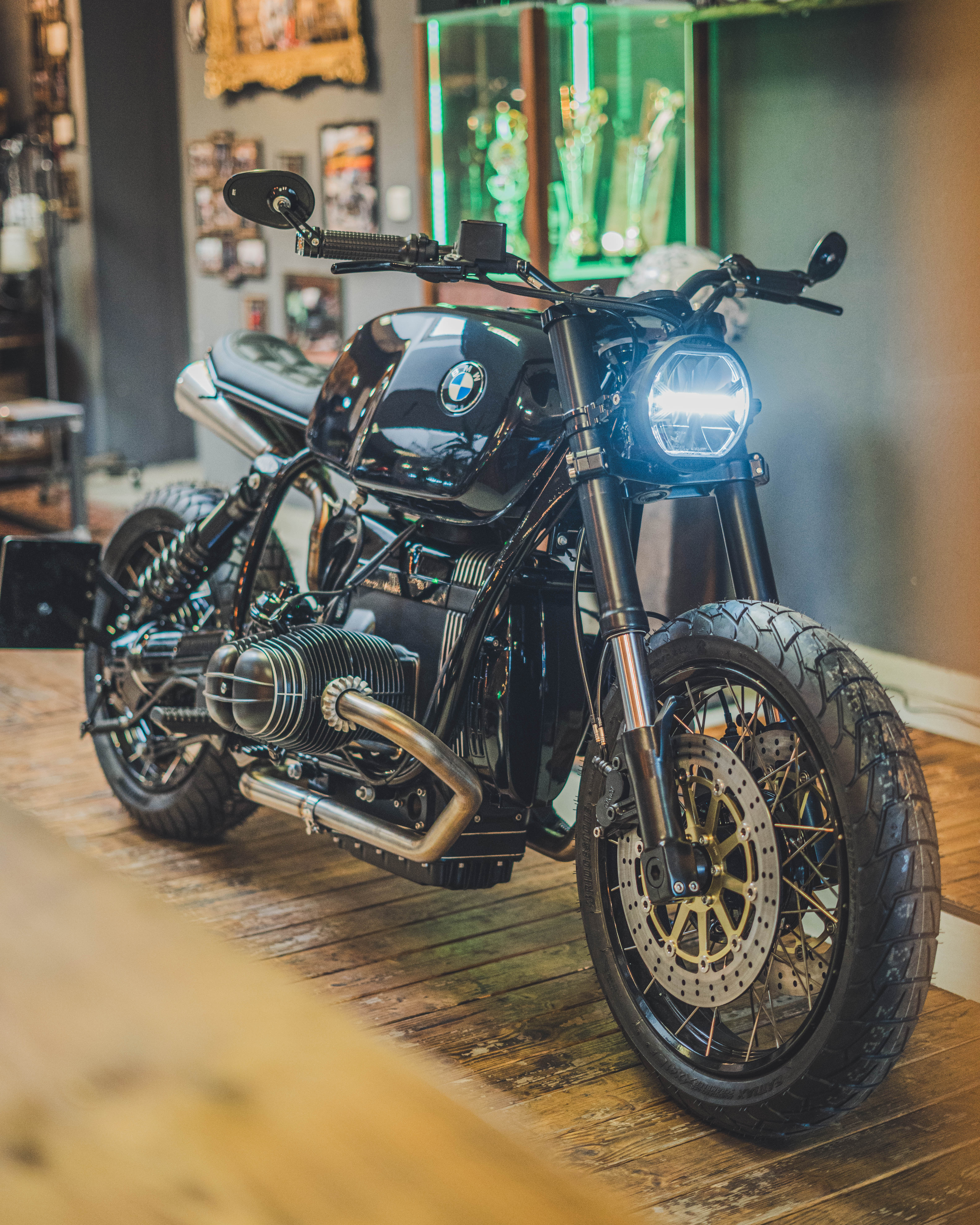 Professionelle Motorrad-Lackierung