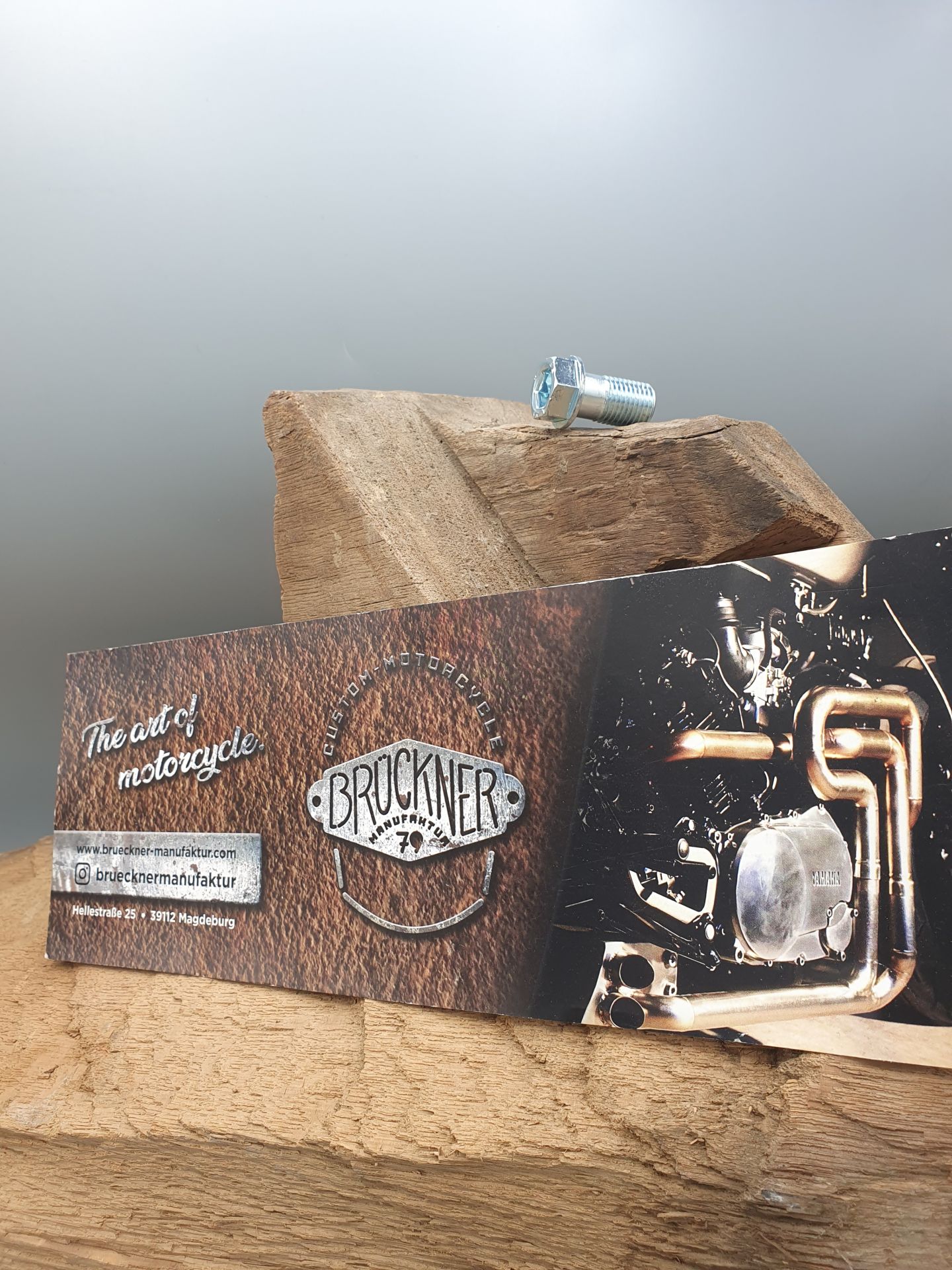 Adapter -Schraube R100 Modelle  Kennzeichenhalter