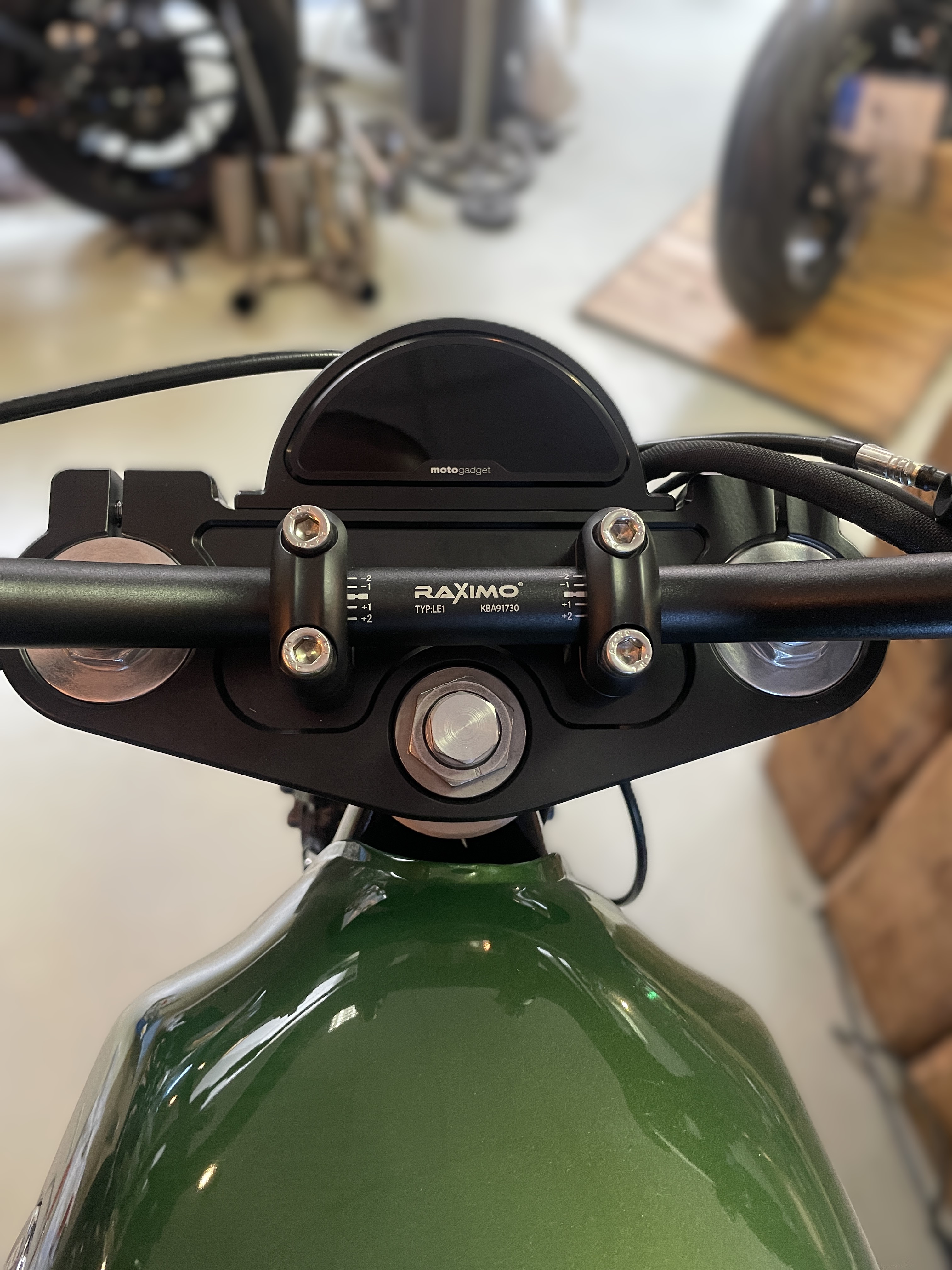 Tachohalter für motoscope pro